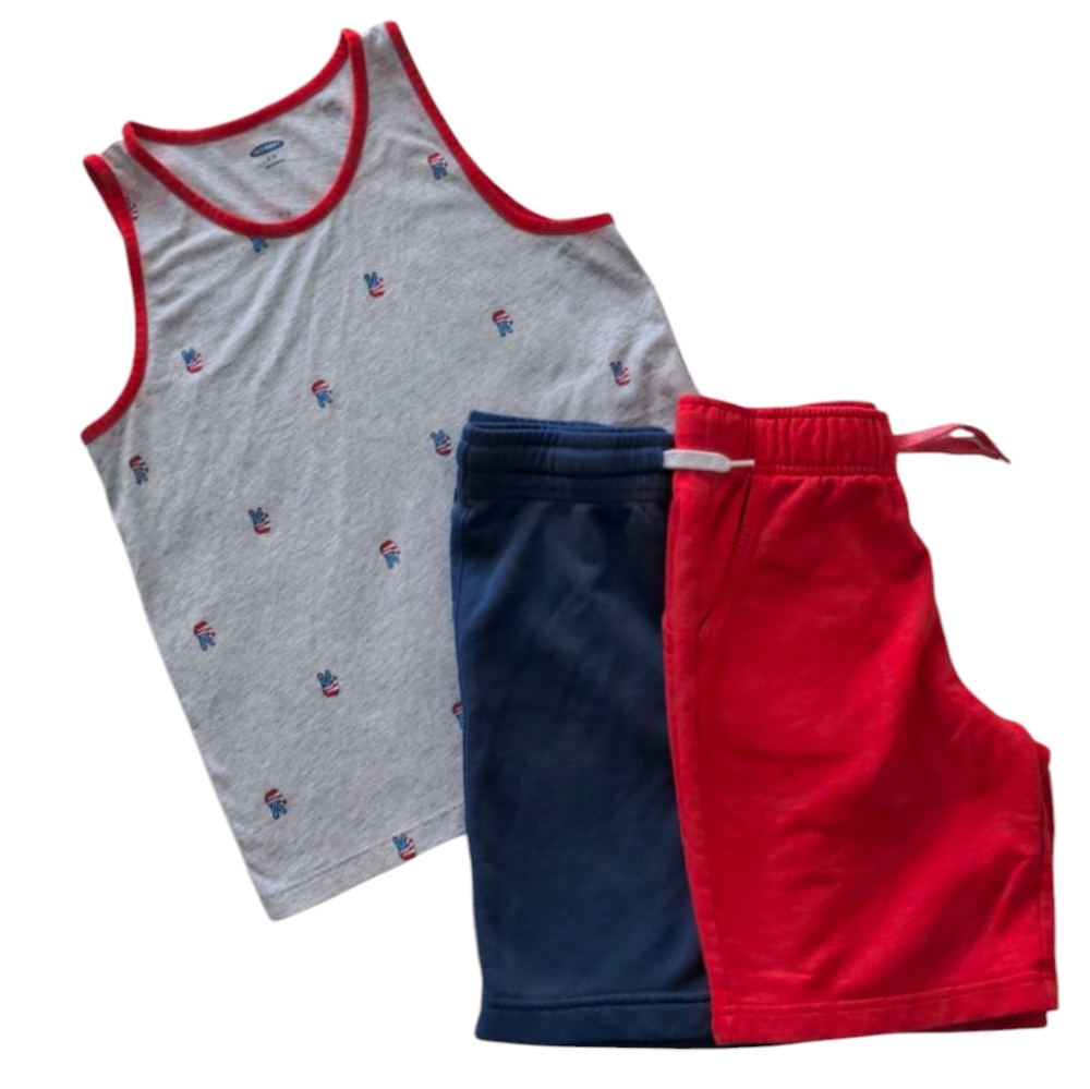 Boys Summer Peace ✌🏻 USA Outfit (Size 8)